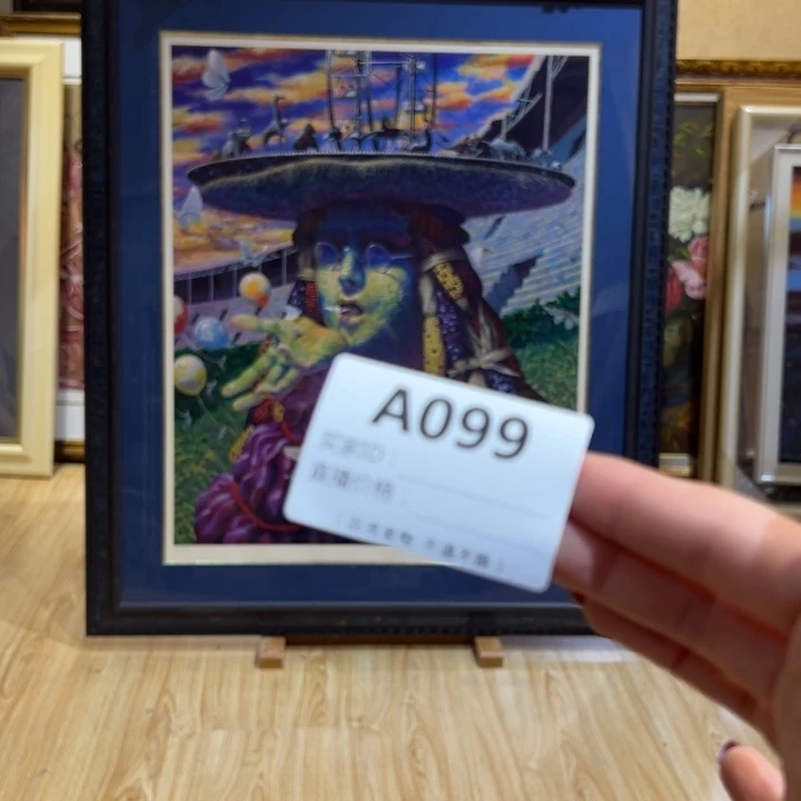 版画W****h回流老物不退不换