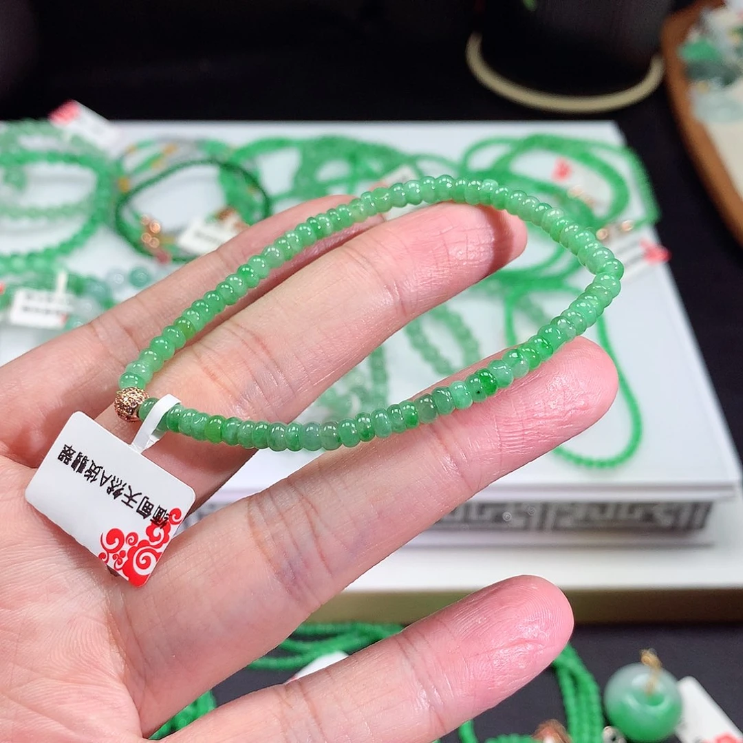 未镶嵌手链翡翠翡翠