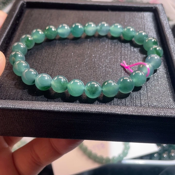 翡翠未镶嵌手链多样性发货自选散珠卡7.9