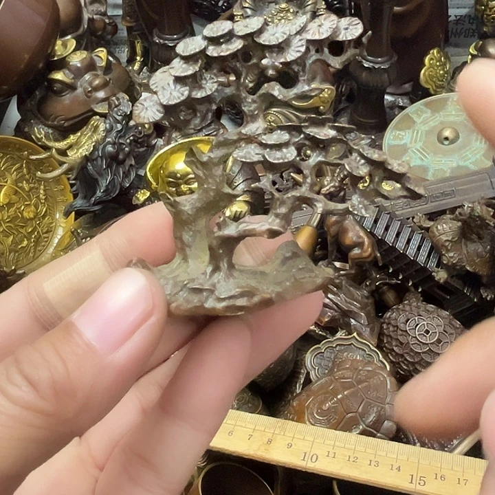 顺顺利利，铜器摆件