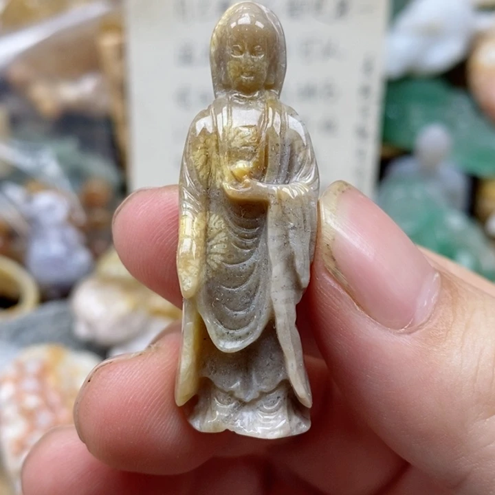 硅化珊瑚（珊瑚玉）未镶嵌颈饰