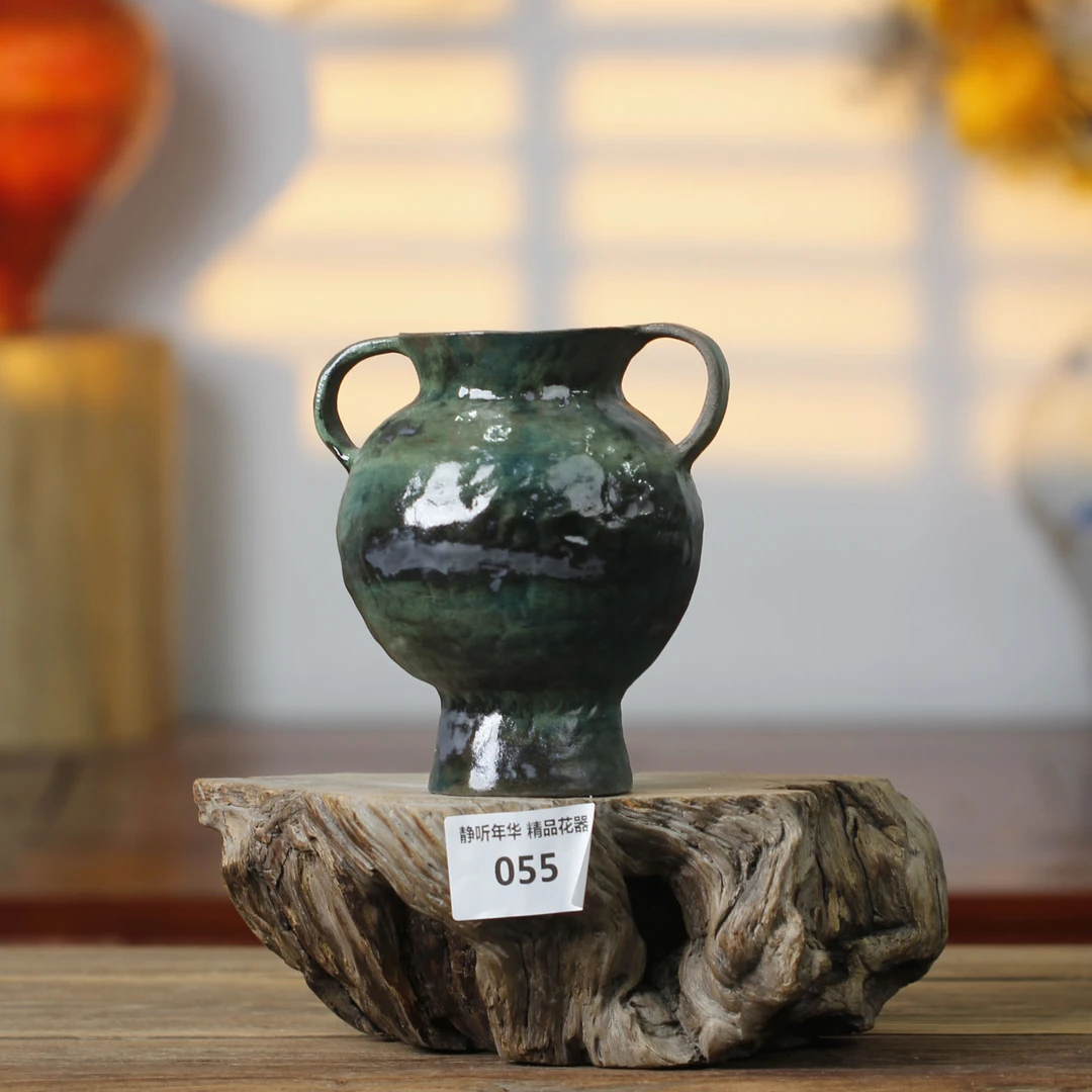055-景德镇花器系列 口径10高19