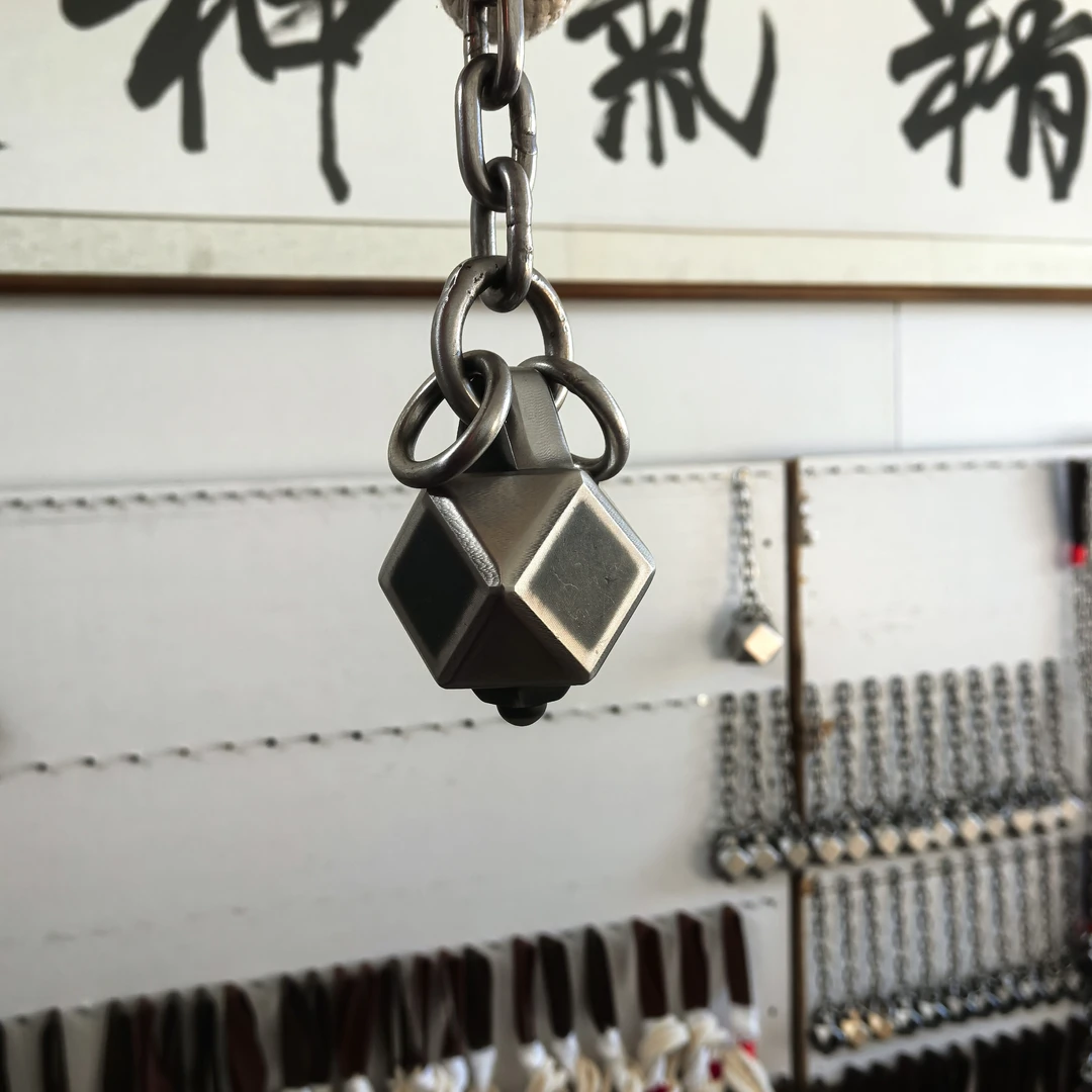 传统武术十八般兵器流星锤（1斤龙头凤尾精品锻打八棱实战流星锤）