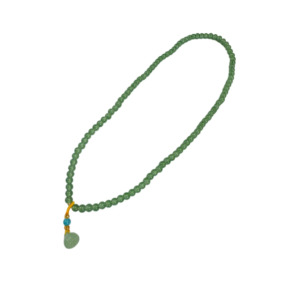 绿幽灵高透加长 diy项链 A129-JC-1A