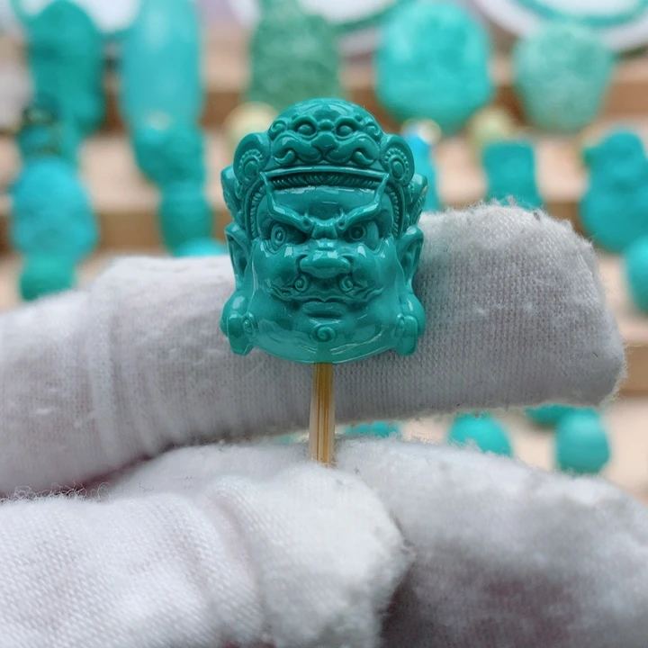 绿松石未镶嵌配饰