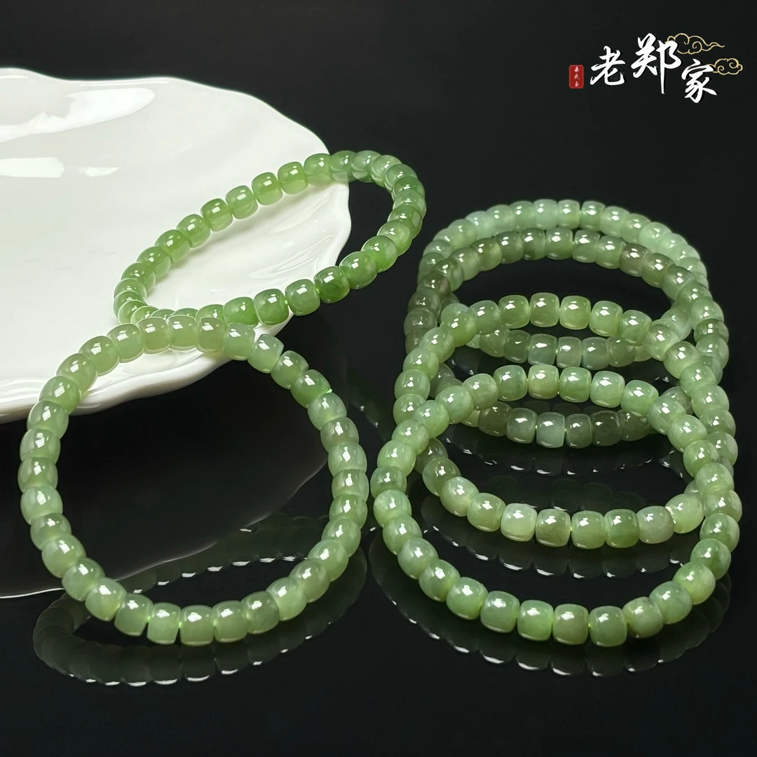 【老郑家】和田玉手串  约77mm（多样性发一件）