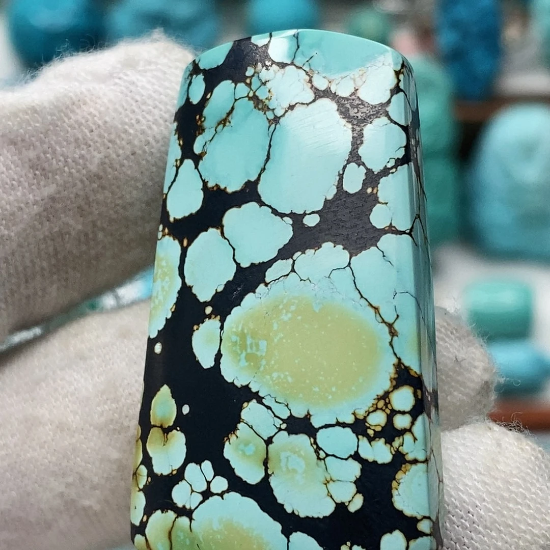 绿松石未镶嵌天然原矿 地大质检 抖音基地 顺丰发货