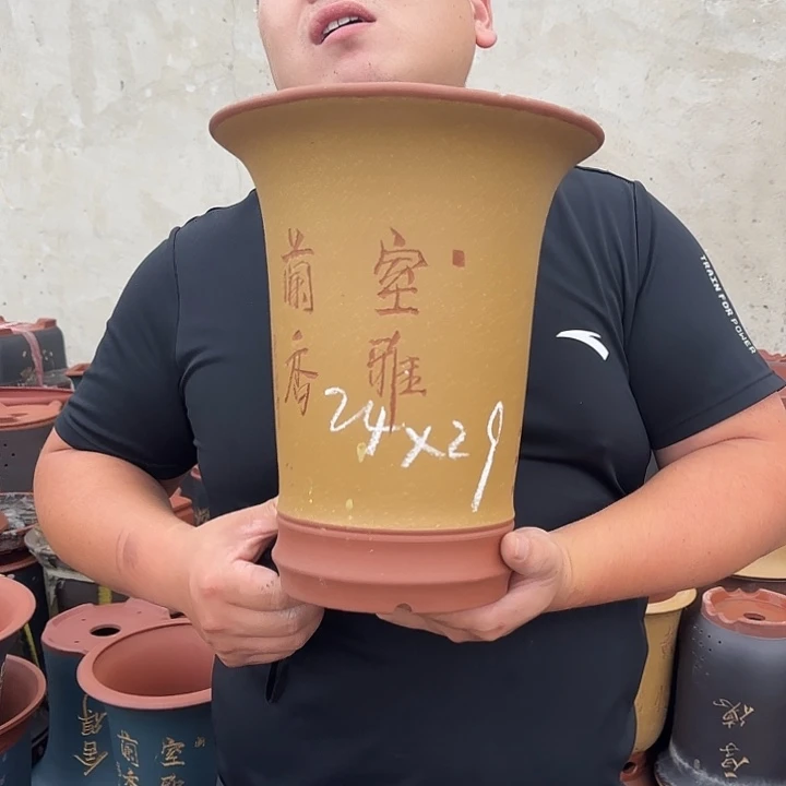 紫砂花盆这是我第一