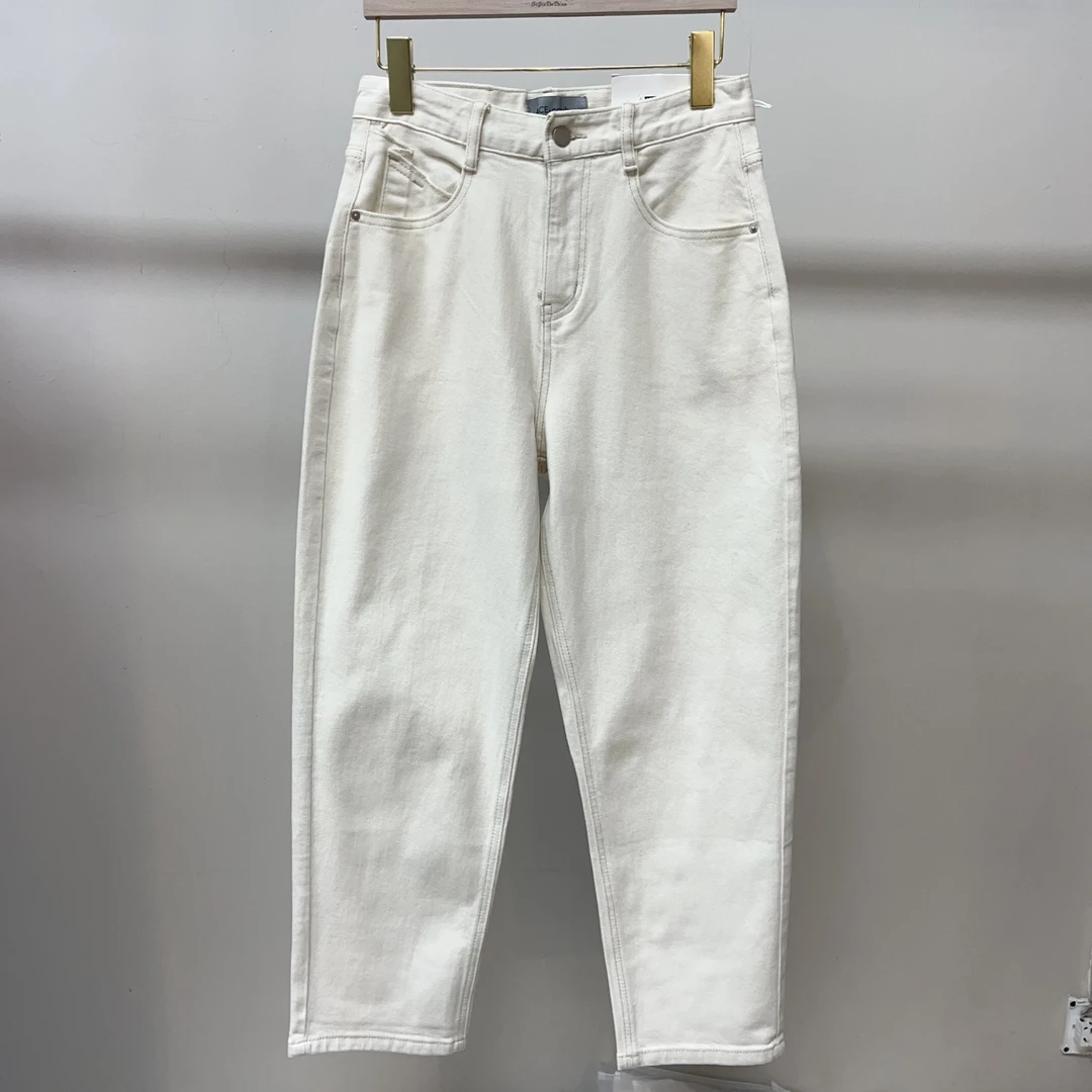 【四姐家】净版老爹裤牛仔裤 2982-1