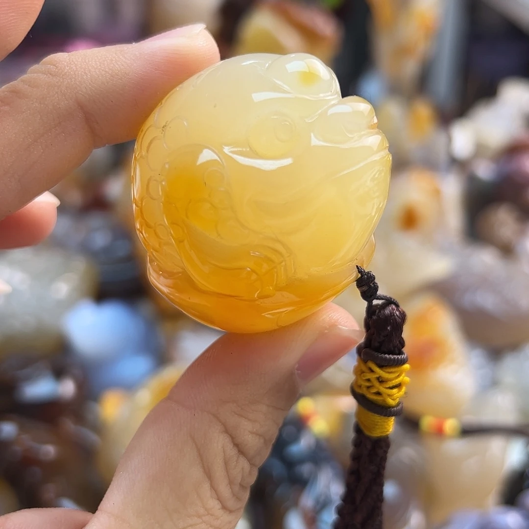 玛瑙/玉髓合金颈饰