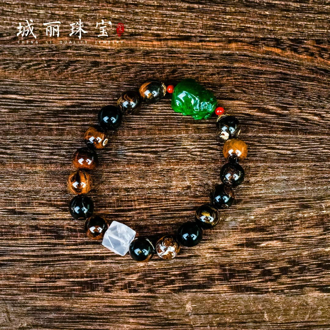 非金属木质手链 【城丽】定海神针海柳专属才星手串/条ZJW-257-3