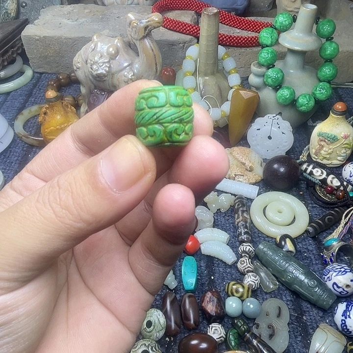 玛瑙/玉髓合金颈饰