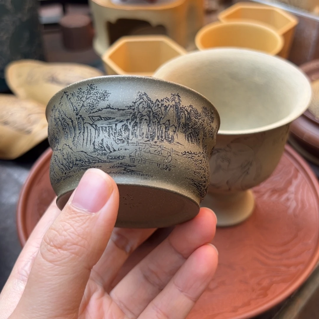 龙***树茶壶紫砂紫砂主人杯