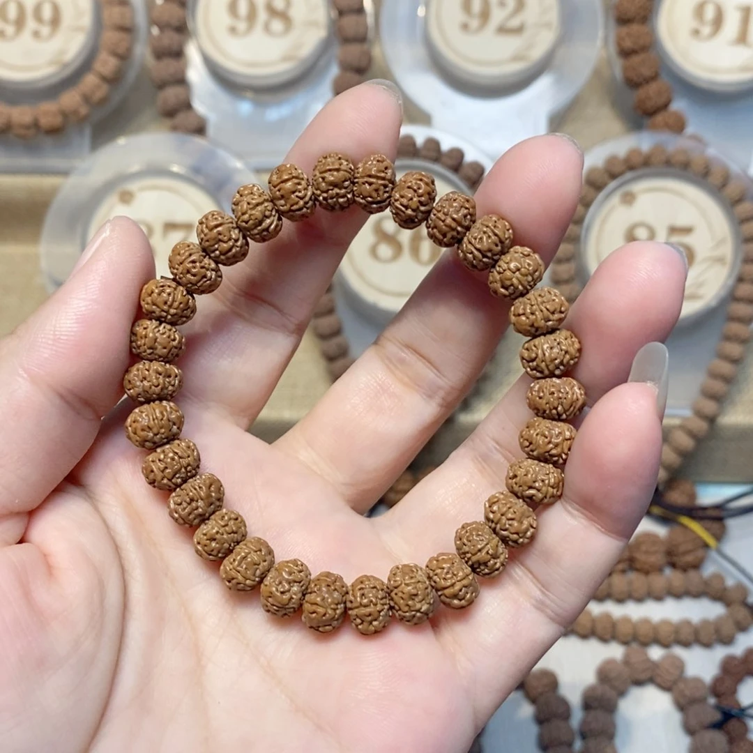 金刚菩提手串꧁****꧂9+六瓣树王小金刚单圈