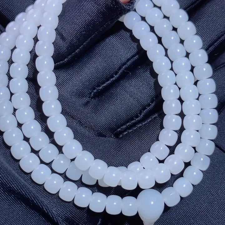 和田玉套链未镶嵌