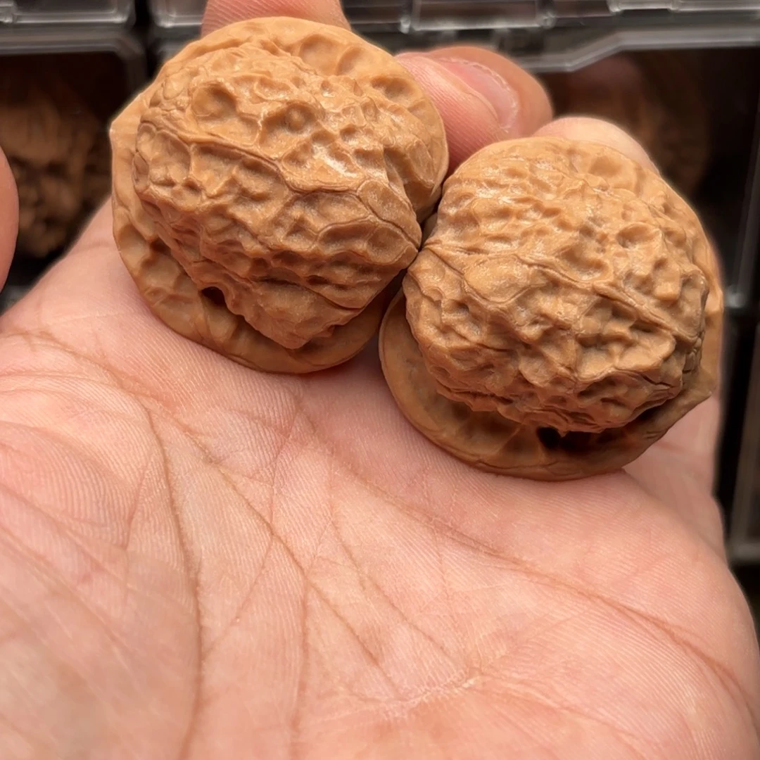 不***埃文玩核桃把件敦煌