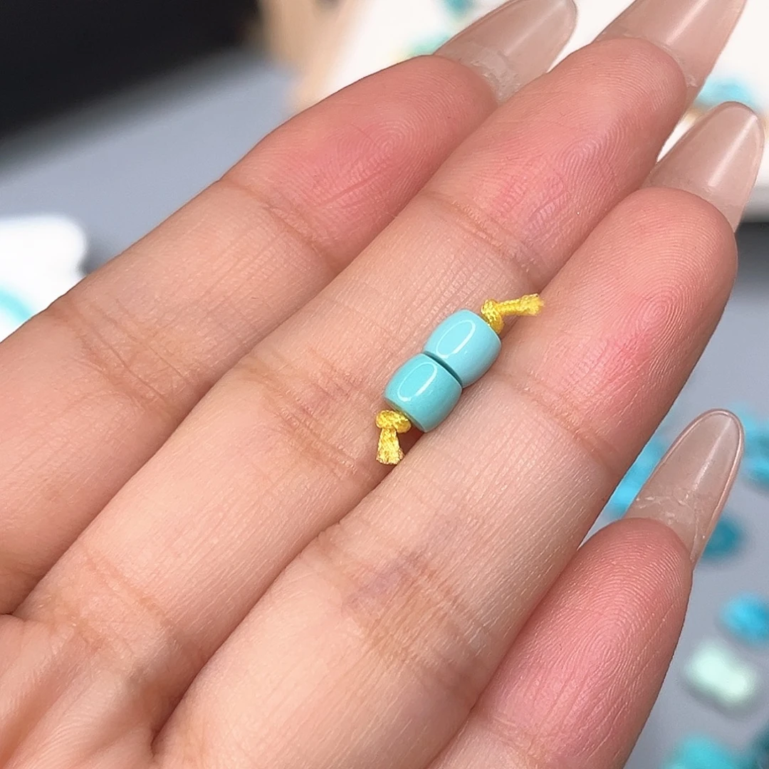 未镶嵌绿松石珠宝半成品
