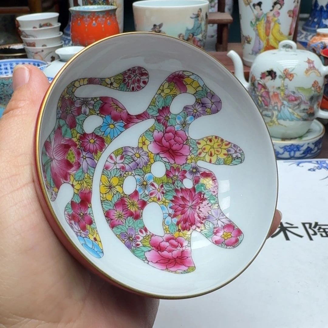 景德镇手工手绘展示