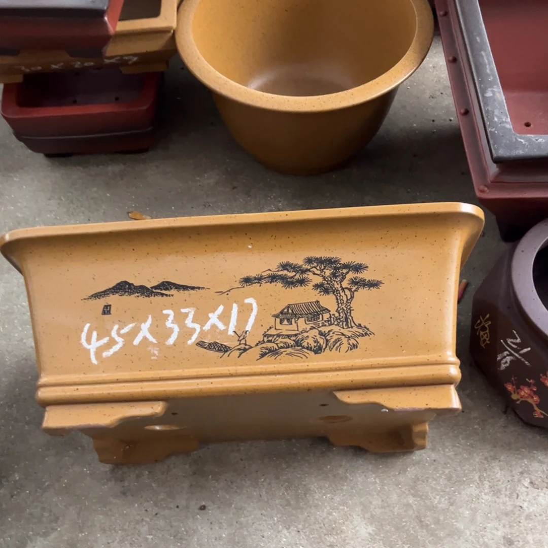 花盆紫砂盆景艺术