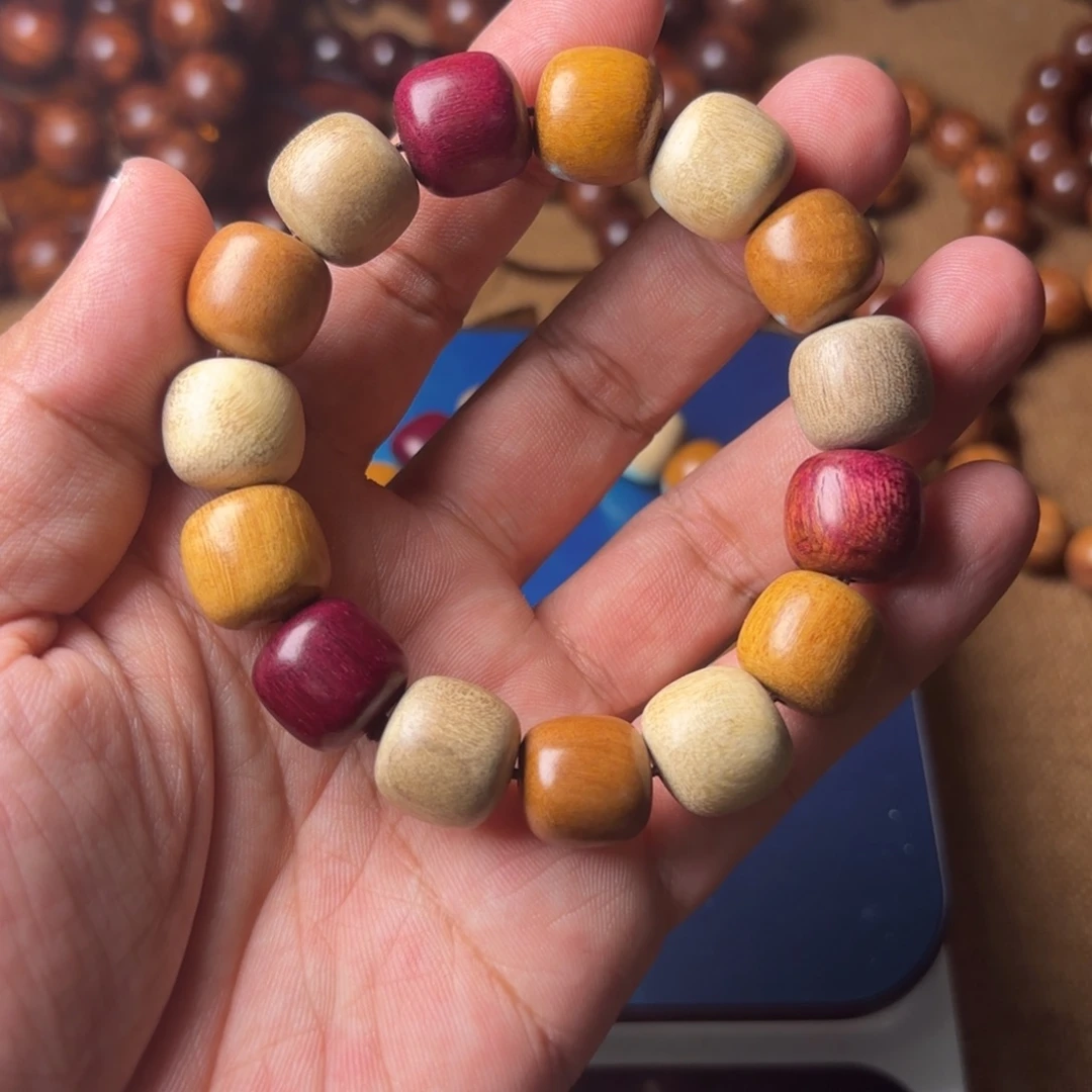 非洲檀香手串/手链多宝珠单圈