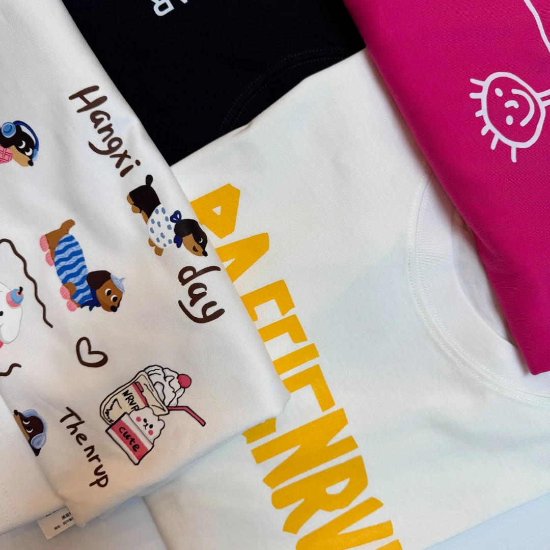 纯棉T恤【MUDI多米潮牌001-999】2025新款春夏短袖女装上衣韩版