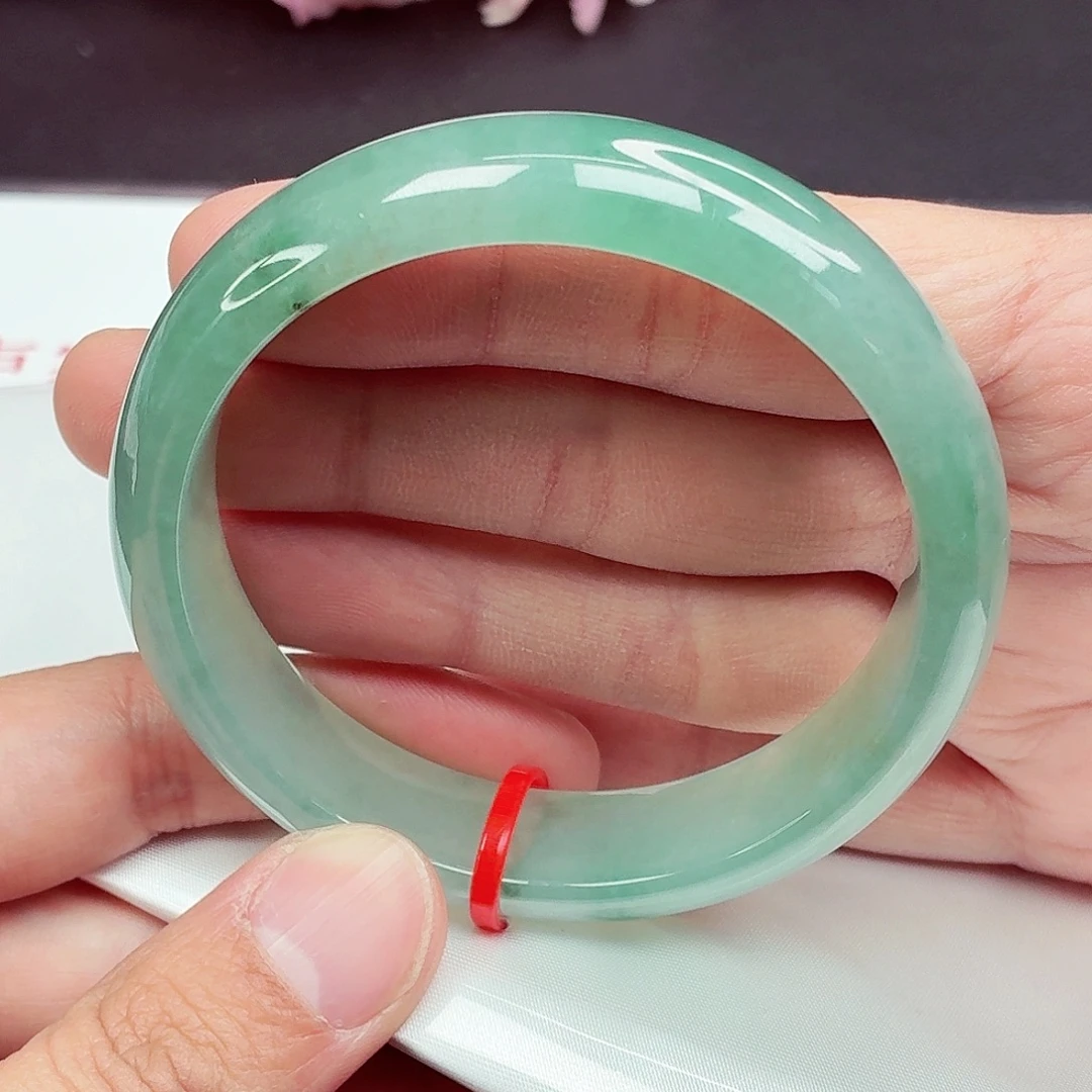 翡翠未镶嵌手镯59.2圈