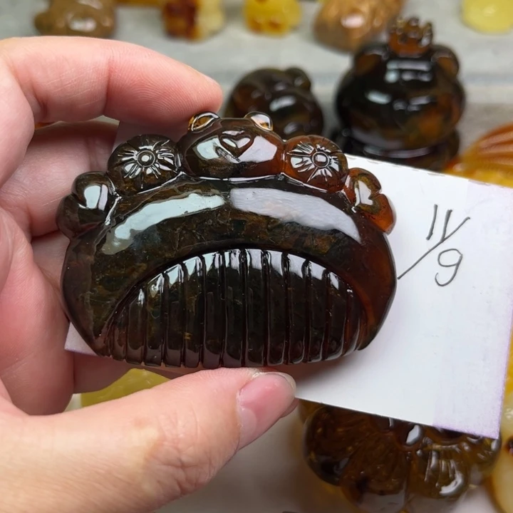 未镶嵌颈饰琥珀琥珀蜜蜡