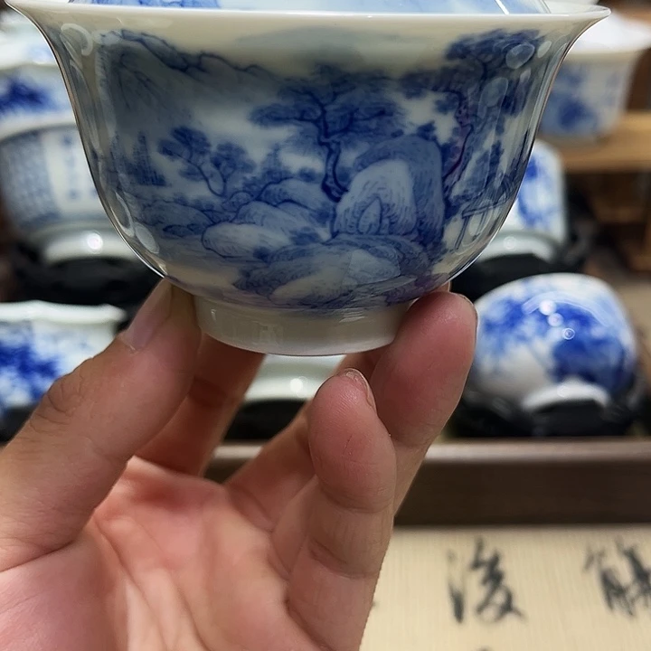 景德镇陶瓷手工手绘