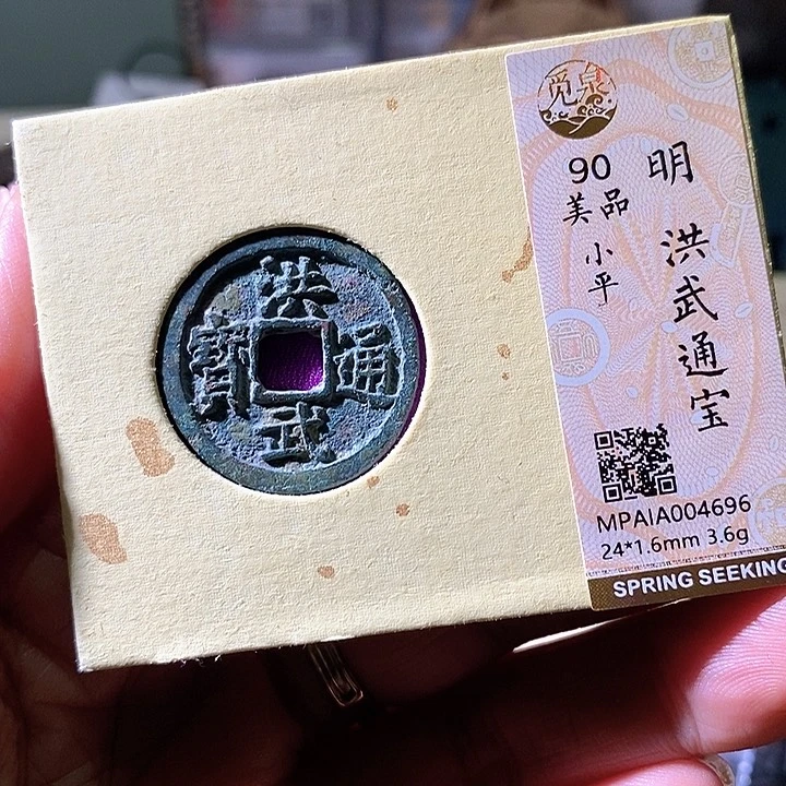 铜洪武通宝。华夏天玺总店696