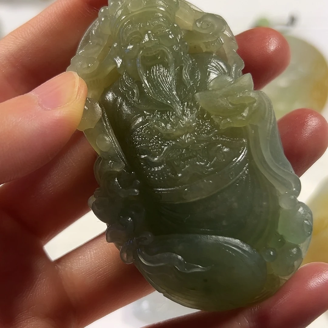 未镶嵌定制翡翠挂件