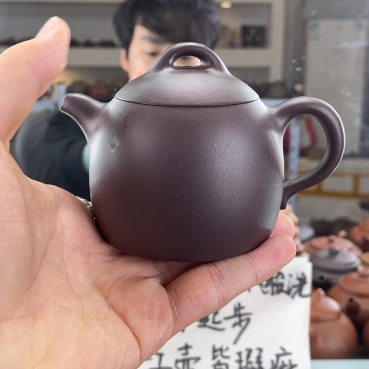 紫砂茶壶170cc老紫泥茶壶