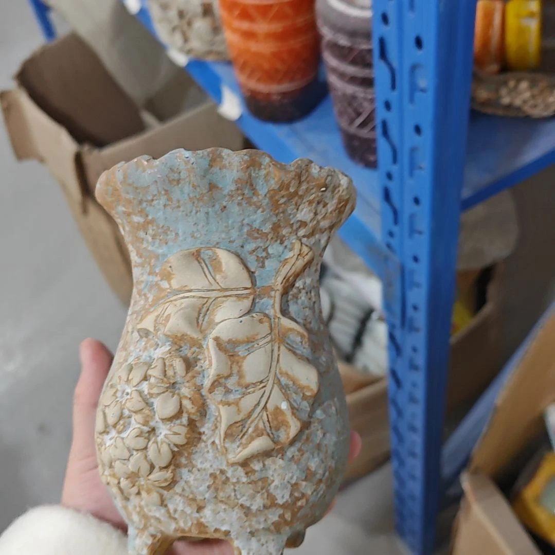 红陶吸水透气的白陶花盆凑满12发货