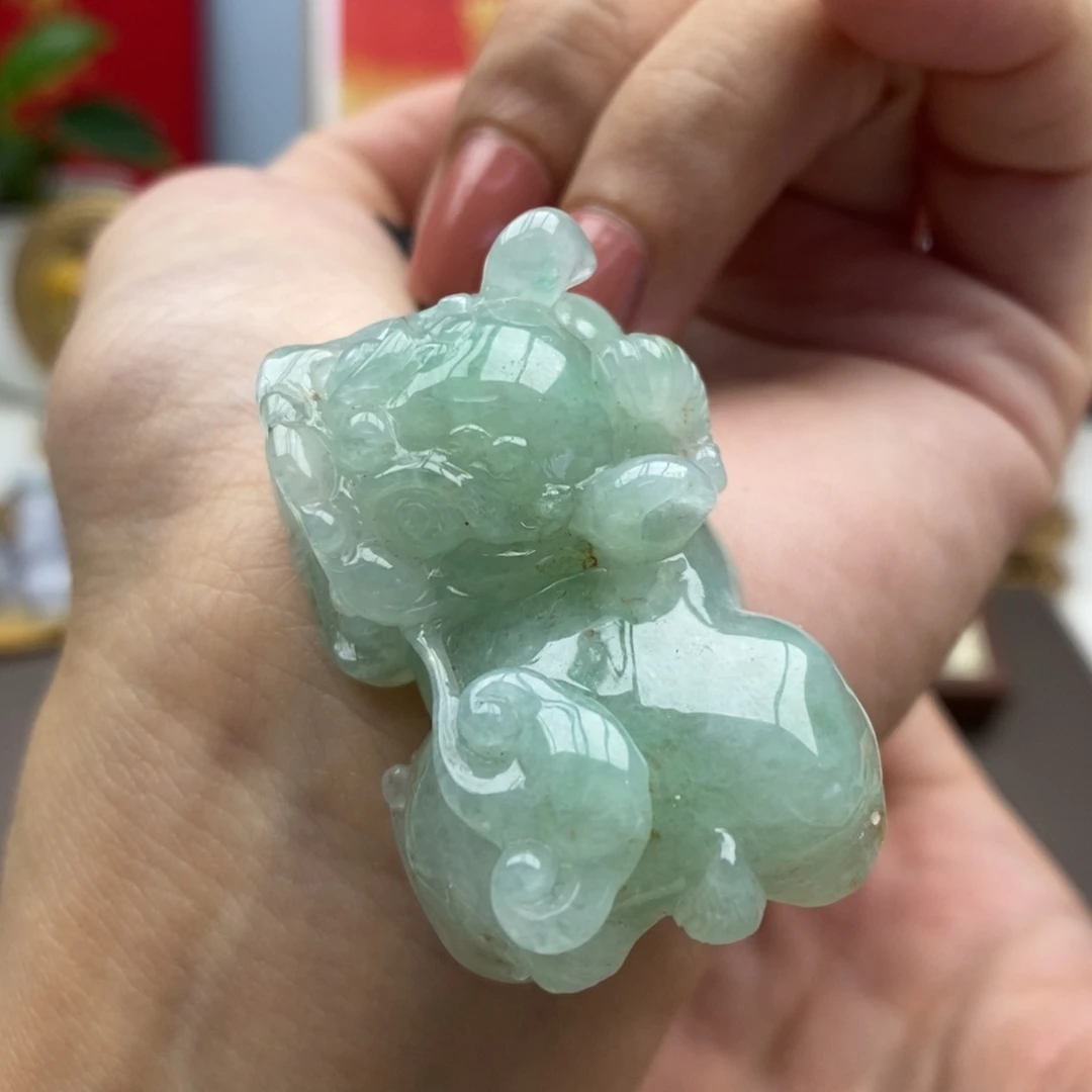 翡翠未镶嵌颈饰吊坠43