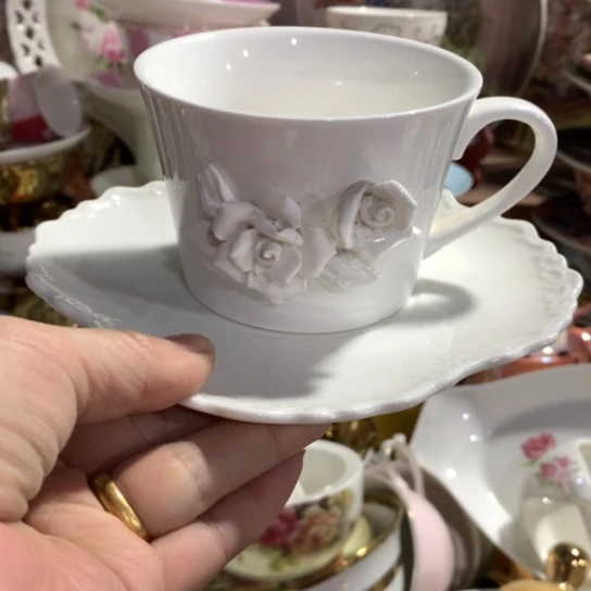 瓷片微瑕陶瓷处理介意请慎拍180毫升