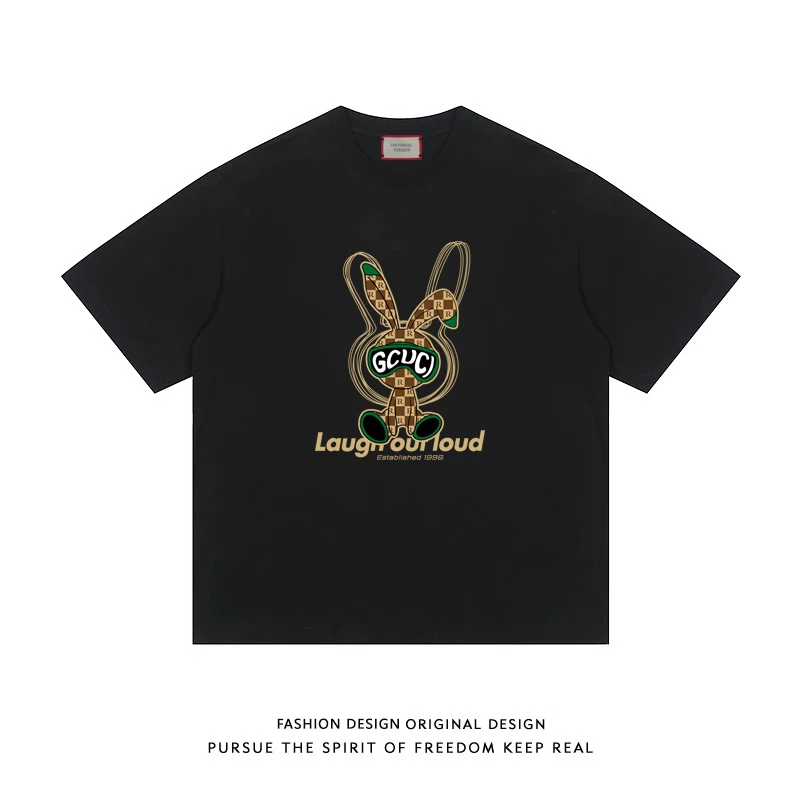 圆领体恤打底衫短袖t恤宽松男女半袖上衣夏季潮UN-DT01-G280