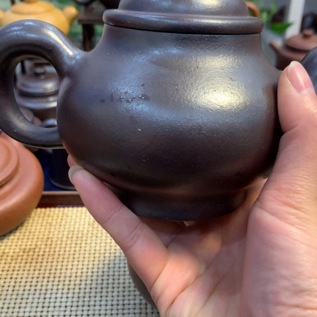 九***࿐茶壶紫砂宜兴原矿石红360cc