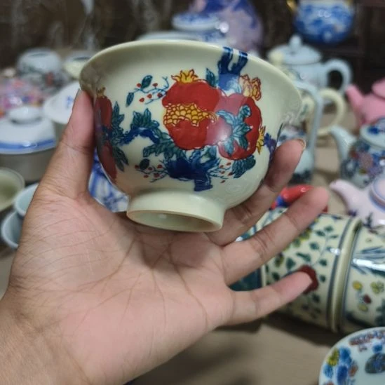 十***叔摆件景德镇陶瓷研究所