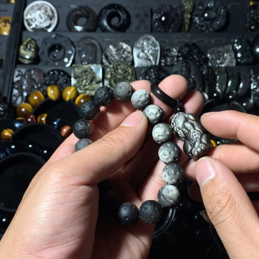 【闪购商品】黑曜岩珠宝奇石未镶嵌大*兄