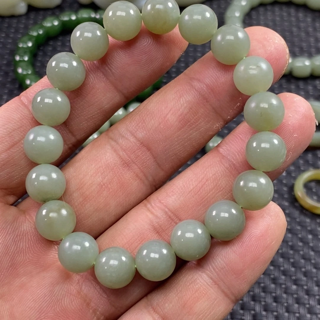 和田玉手链未镶嵌