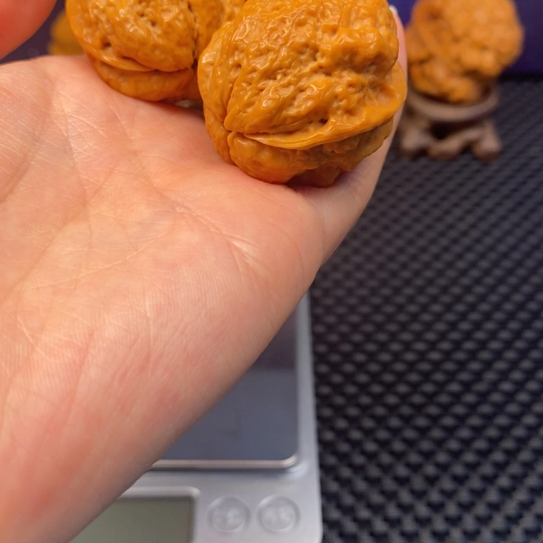 8***月文玩核桃把件福利飞蟾31.5