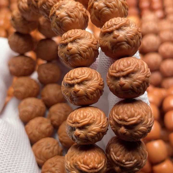 猴头核桃吊坠《***》斗战胜佛