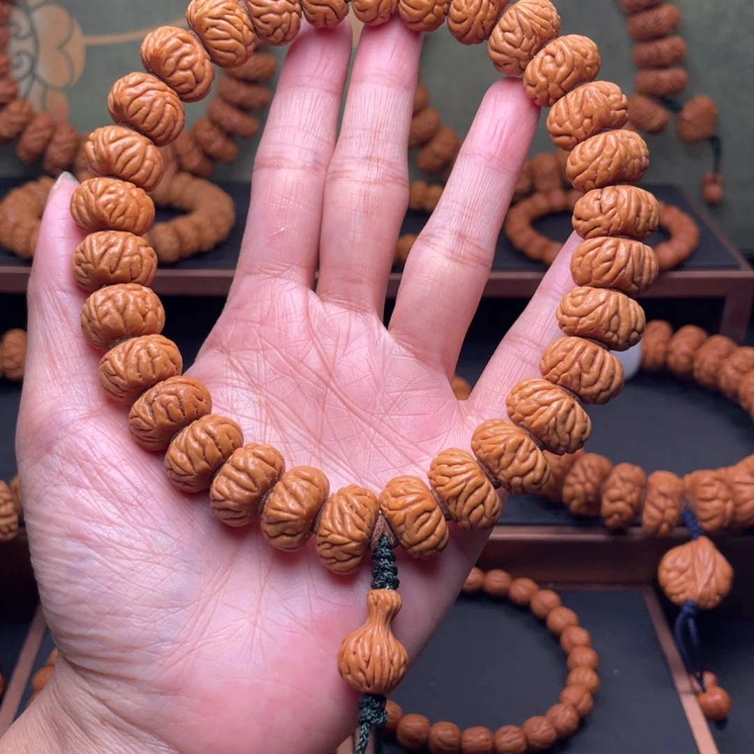 桃核手串16祥云纹