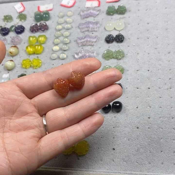 蛇纹石玉银S925镶嵌挂件耳饰耳环项链