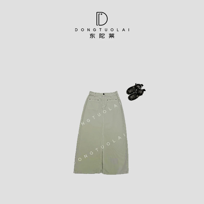 《漫舞裙》半身裙气质时尚休闲亮点牛仔春秋半裙