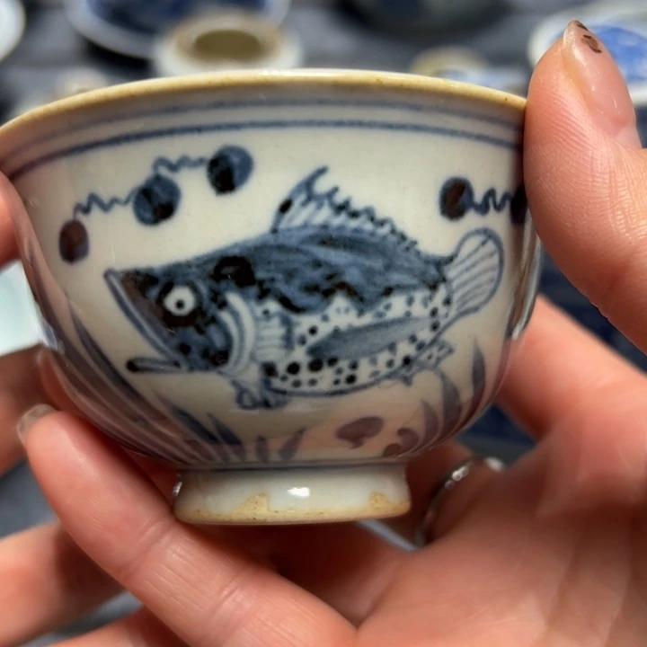 文****摆件陶景德镇陶瓷杯/碟