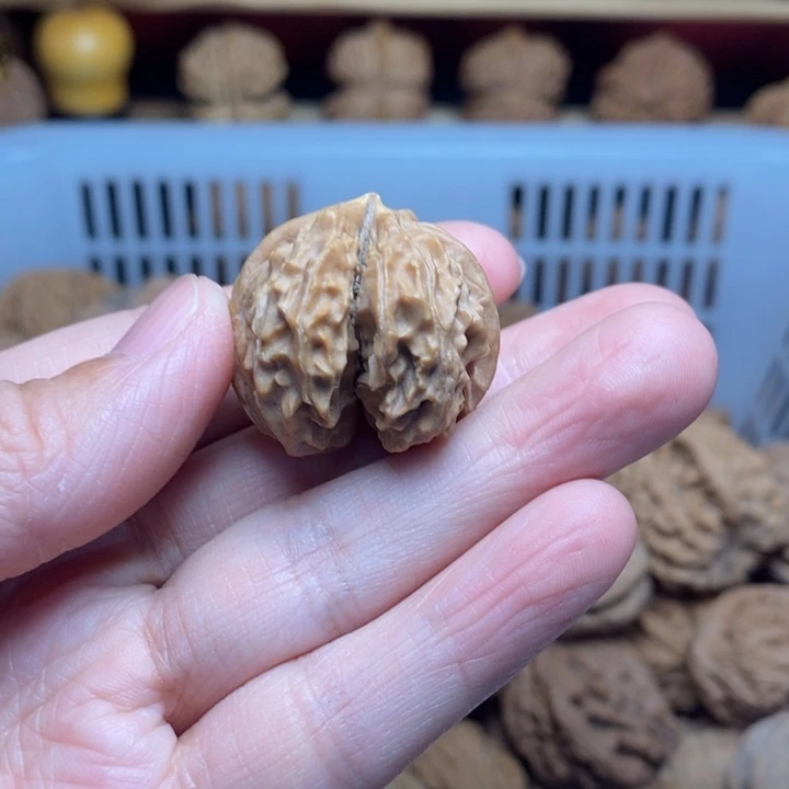 放***铁文玩核桃把件文玩