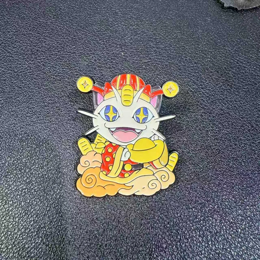 小精灵训练家之印珐琅徽章