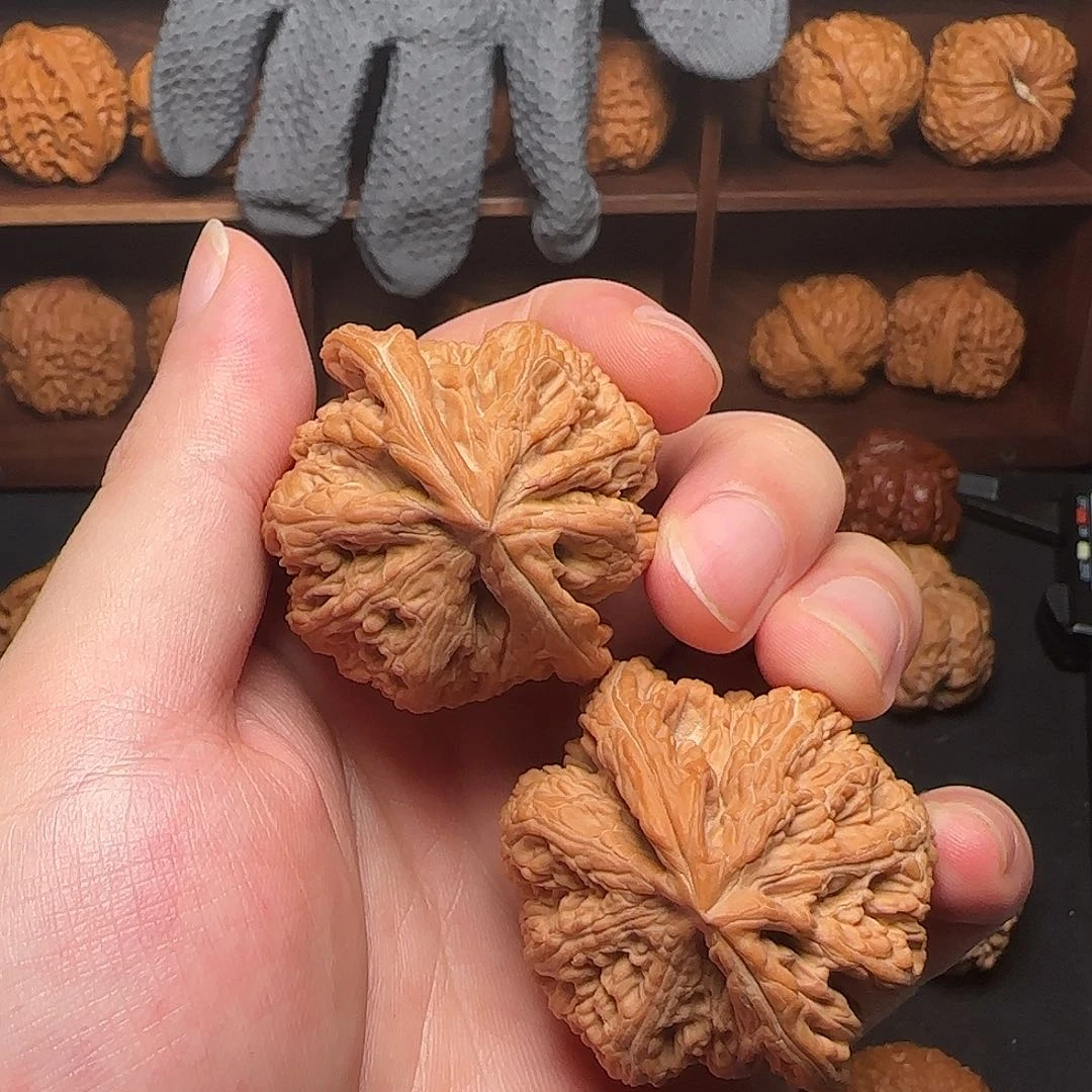 文玩核桃把件全品45粗筋