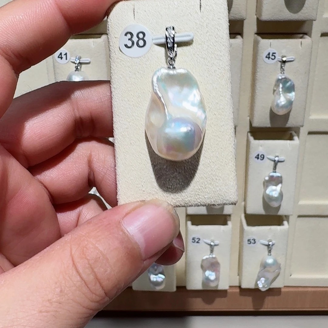 颈饰合金淡水珍珠