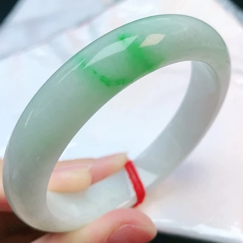 未镶嵌手镯翡翠54圈口480344